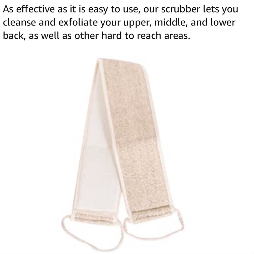 Back Loofah Shower Washer Body Scrubbers Exfoliate - Picture 6 of 8